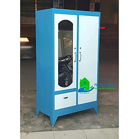 Mua Tủ sắt quần áo ngang 0.9m cao 1m8