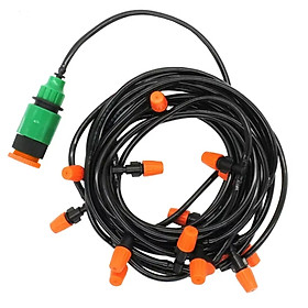 Mua Bộ tưới cây tự động  phun sương  tưới nhỏ giọt cho vườn nhỏ trên ban công  vườn sân thượng gồm 10 béc phun sương và 10 mét ống vòi tưới