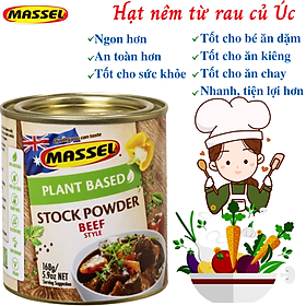 Hạt Nêm Cho Bé Massel Úc 100% Từ Rau Củ Và Thảo Mộc - Dùng Nấu Ăn Dặm Cho Bé, Món Chay, Món Mặn Cho Cả Gia Đình Giúp Món Ăn Thơm Ngon, Tiện Lợi, Bảo Vệ Sức Khỏe – 168g