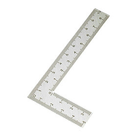 L Shaped Ruler Right Angle Ruler for Hobby Model Making Tools 5×10cm