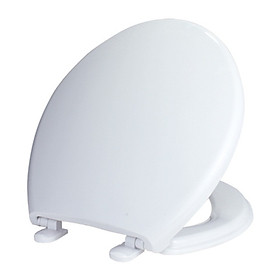 Mua Nắp bồn cầu nhựa trắng Sunzin - dài 42cm