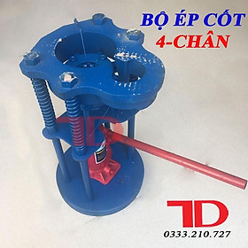 Bộ ép cốt 4 chân, Bộ bấm đầu ống dây tio dẫn gas lạnh ô tô