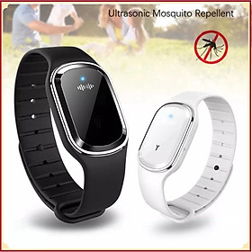 Đồng hồ đeo tay kiêm chống muỗi côn trùng cho bé và người lớn Ultrasonic XCB (Đen)
