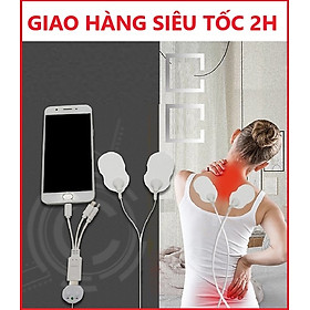 Máy massage trị liệu mini USB (có đầu cho điện thoại)