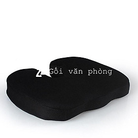 Gối (Nệm) Lót Ghế Văn Phòng Cao Su Non, Chống Đau Xương Cụt, Ê Nhức Mông ZURI PILLOW - GLM02