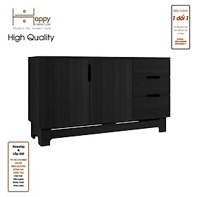 [Happy Home Furniture] MOLLY, Tủ lưu trữ 2 cánh mở - 3 ngăn kéo , 120cm x 40cm x 68cm ( DxRxC), TCM_101