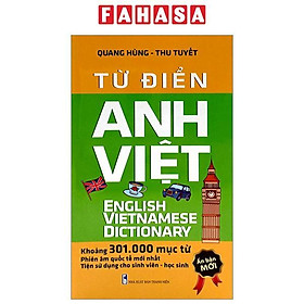 Ảnh bìa Từ Điển Anh-Việt (Khoảng 301.000 Từ)