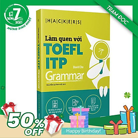 Hackers Ielts : Làm quen với TOEFL ITP Grammar