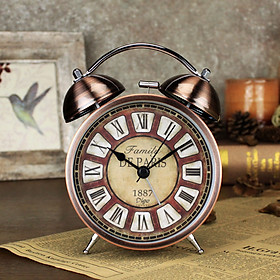Mua Đồng Hồ Báo Thức Vintage Chuông Đồng - Màu Đỏ