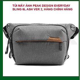 Mua TÚI MÁY ẢNH PEAK DESIGN EVERYDAY SLING 6L ASH VER 2 (không bao gồm dây) - HÀNG CHÍNH HÃNG