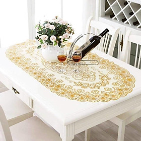 Mua Khăn Trải Bàn Hình Oval Sang Trọng 45x30cm