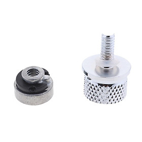 Chrome Rear Aluminum Billet Screw Seat  Nut Kit for  Touring