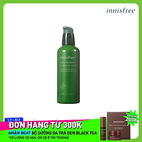 Sữa dưỡng kết hợp tinh chất 2 trong 1 từ trà xanh và dầu hạt trà xanh tươi Innisfree Green Tea Seed Essence in Lotion 100ml - NEW