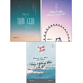 Sách Skybooks - Combo: Đáp Án Của Thời Gian + Đừng Cúi Đầu Mà Khóc + Trời Sinh Vụng Về, Hãy Bù Đắp Bằng Sự Kiên Trì