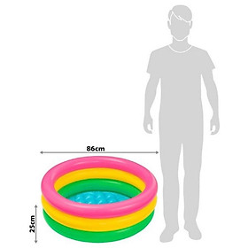 Mua (Sỉ ib) Hồ bơi Cầu Vòng Trẻ Em (86cmx23cm)