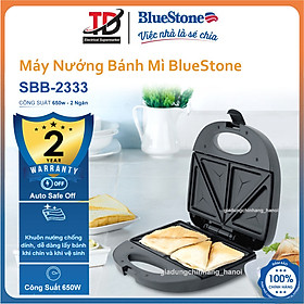 Mua Máy Nướng Bánh Mì BlueStone SBB-2333  Công Suất 650W  2 Mặt Nướng Phủ Ceramic  Hàng Chính Hãng