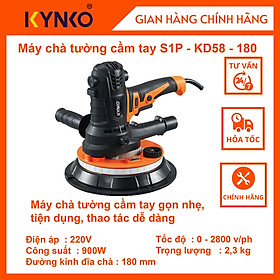 Mua Máy chà tường cầm tay - KD58 cầm tay giá tốt chính hãng Kynko S1P-KD58-180 #6582