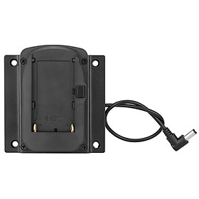 Battery Adapter Base Plate for Lilliput Monitors for FEELWORLD Monitors Compatible for Sony NP-F970 F550 F770 F970 F960
