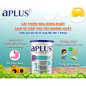 Sữa Aplus số 1, số 2, số 3 (900g) Nhập Khẩu Úc Dành Cho Bé Sơ Sinh Cho Đến 3 Tuổi - Date 2/ 2023