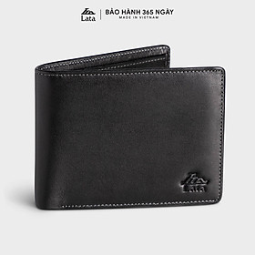 Ví nam da bò Lata ( Thời trang nam - Ví da thật LVN86 )