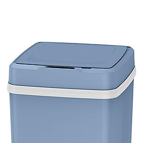 Touchless Garbage BIn with Lid Waterproof White