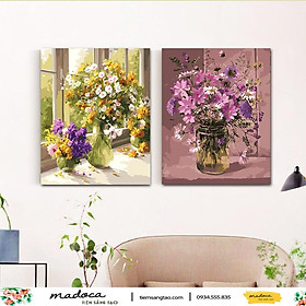 Mua Tranh tô màu 40x50cm có khung kết hợp T26 và T316