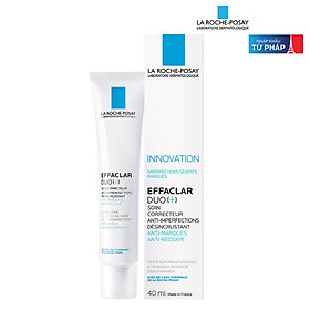 Kem Giảm Mụn Ngăn Ngừa Vết Thâm Và Ngừa Mụn Tái Phát La Roche Posay Effaclar Duo+ 40ml