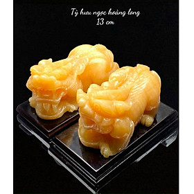 Mua Tỳ hưu ngọc hoàng long - tỳ hưu đá để két sắt- tỳ hưu đá phong thủy