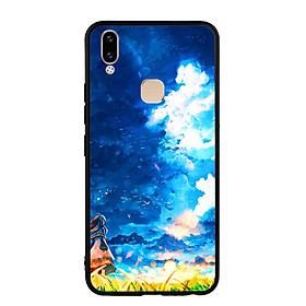 Ốp Lưng Viền TPU Cho Vivo V9 - Little Girl
