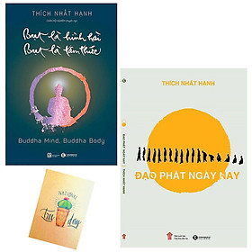 [Download Sách] ComboĐạo Phật Ngày Nay và Bụt Là Hình Hài, Bụt Là Tâm Thức( Tặng Kèm Sổ Tay Xương Rồng)