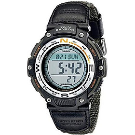 Đồng hồ thể thao nam Casio Men SGW100B-3V cảm biến la bàn kỹ thuật số Nhập Khẩu Mỹ