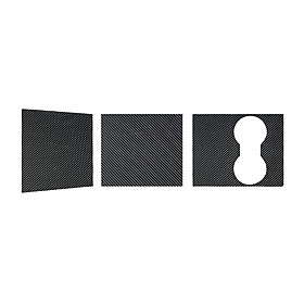 Center Console Wrap Kit Carbon Fiber Sticker Fit for Tesla Model 3