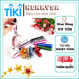 Lọ chiếc nước hoa, tinh dầu mini 5ml dạng xịt - Henrysa - 2 lọ