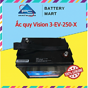 Ắc quy Vision 3-EV-250-X (6V-250AH)