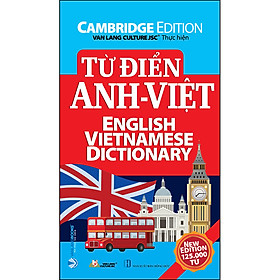 [Tải ebook] Từ Điển Anh – Việt 125.000 từ (TB) PDF