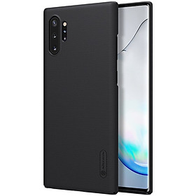 Ốp Lưng Sần Chống Sốc Cho Samsung Galaxy Note 10 Plus hiệu Nillkin (tặng kèm giá đỡ hoặc miếng dán từ tính) - Hàng Chính Hãng