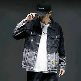 Áo khoát jean nam đẹp DOSAYND bao đẹp phong cách-A3007 - Như hình