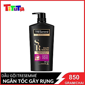 Dầu gội TRESEMME Salon Rebond Cho tóc hư tổn do tạo kiểu Công Nghệ Tái Kết Nối Giúp ngăn gãy rụng tóc 850g - TiTuTa