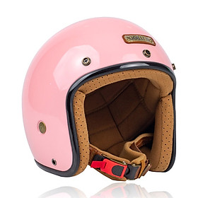 Nón bảo hiểm Bulldog 4U màu hồng