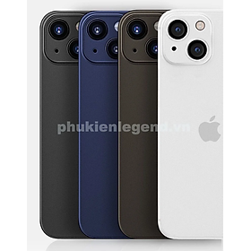 Ốp lưng nhám siêu mỏng 0.3mm cho iPhone 17 Pro Max , 17 Pro , 17 Air , 17 , 16 Pro Max , 16 Pro , 16 Plus ,16 , 15, 15 Plus, 15 Pro, 15 Pro Max hiệu Memumi Slim - mặt lưng chống trượt, chống bám bẩn - Hàng chính hãng