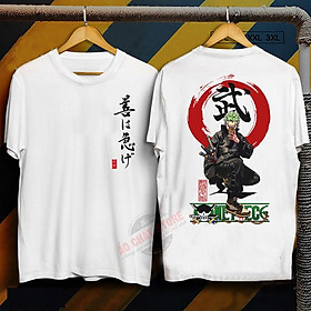 (CỰC ĐẸP) Áo Thun Zoro Streetwear Cực Phong Cách - Áo Thun Hải Tặc One Piece Zoro Tshirt OP101