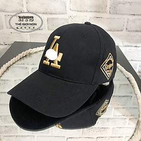 Mũ lưỡi trai, Nón kết nam nữ, Nón Lưỡi Trai LA Form Chuẩn Đẹp - Nón Kết Thêu Chữ Nam Nữ Thời Trang,Chất Vải Dày,Khóa kim loại cao cấp.