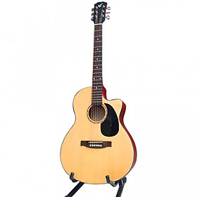 Đàn guitar sản xuất tại Viểt Nam - VS750 có ty mặt gỗ