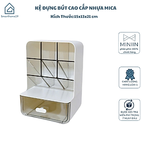 Mua Tủ Kệ Đựng Bút 4 Tầng 8 Ngăn  Kệ Bút Văn Phòng Phẩm Cao Cấp Nhựa Trong Suốt - HÀNG CHÍNH HÃNG MINIIN