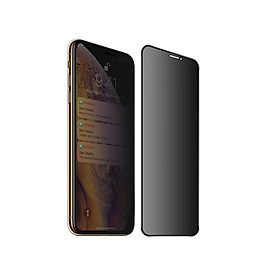 Kính cường lực dành cho iPhone Xs/X Full 3D MIPOW KING BULL chống nhìn trộm - Hàng chính hãng