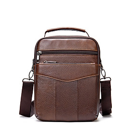 Túi đeo chéo nam DA BÒ THẬT phong cách mới - BEE GEE DCN9218