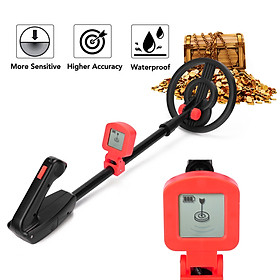 Children Handheld Metal Detector Gold Silver Jewelry Seeker Metal Finder with Sound Alarm LED Light Indication
