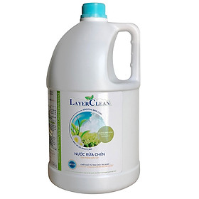 Nước rửa chén layer clean - nước rửa chén hữu cơ - nước rửa chén 5l