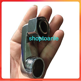 Mua Phần Khuỷnh vuông góc rời thay thế cho cần mềm vòi rửa bát ren 27mm - chỉ riêng phần khuỷnh