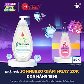 Sữa tắm gội toàn thân Johnson's Baby mềm mịn (500ml)